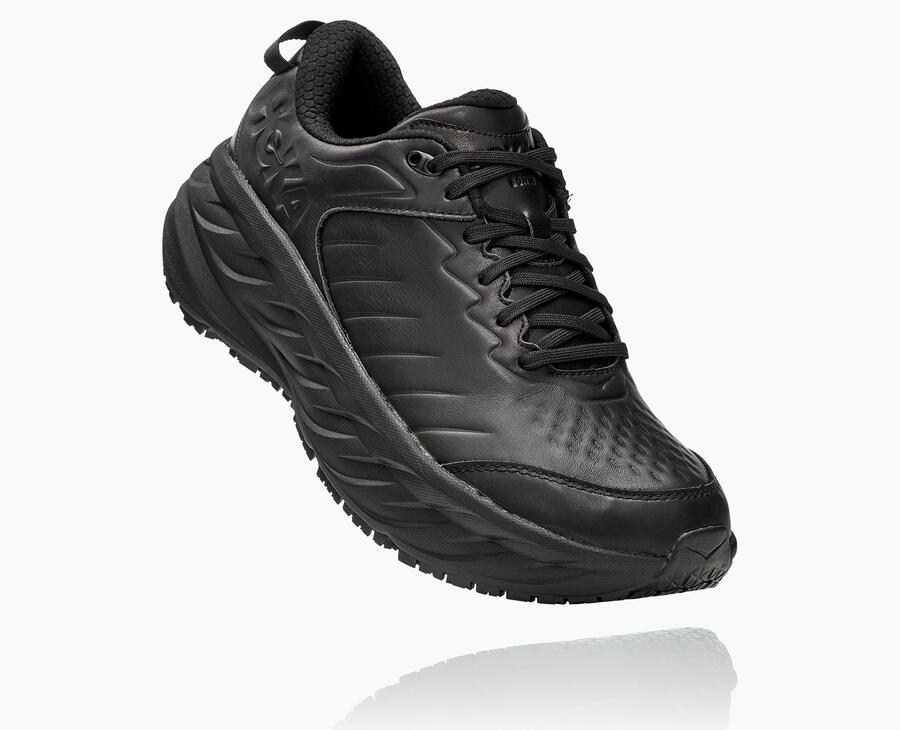 Hoka One One Koşu Ayakkabısı Erkek Siyah - Bondi Sr - SP8025631